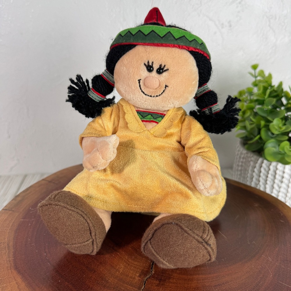 GUND Little Feather Girl Plush, Stuffed Animal, Soft Doll‎ 8" SMALL 88349